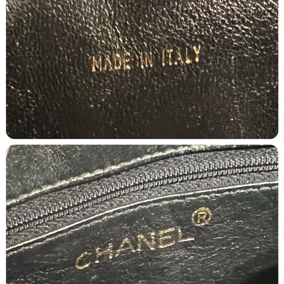 Chanel Patent Leather Crossbody messenger camera bag second hand - Picture 13 of 17